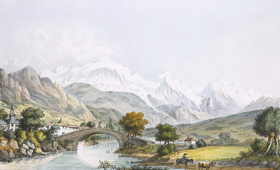 St Martin et le Mont Blanc, par J.F. Albanis Beaumont St Martin et le Mont Blanc, par J.F. Albanis Beaumont