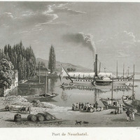 Lac de Neuchâtel et Jura, par G. Lory