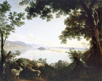 Lac de Bienne et Jura, par Maximilien de Meuron Lac de Bienne et Jura, par Maximilien de Meuron