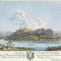Aarburg, l'Aar, le Jura, par G. Lory