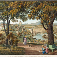 Berne et vallée de l'Aar, par G. Lory