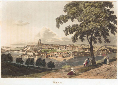 Bern, l'Aar et les collines, par G. Lory Bern, l'Aar et les collines, par G. Lory