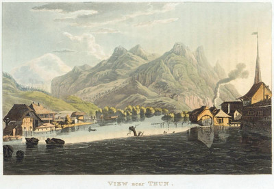 l'Aar près de Thun, par G. Lory l'Aar près de Thun, par G. Lory