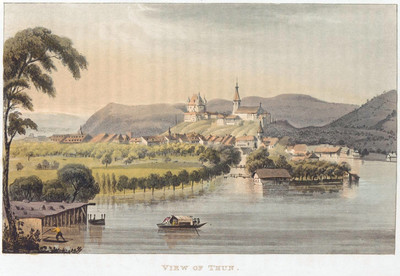 Thun, lac de Thun, par G. Lory Thun, lac de Thun, par G. Lory