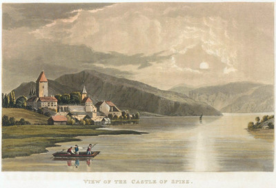 Lac de Thoune, Spiez, par G. Lory Lac de Thoune, Spiez, par G. Lory