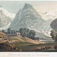 Grindelwald et ses glaciers, par G. Lory