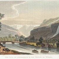 Pont de Wyler, par G. Lory