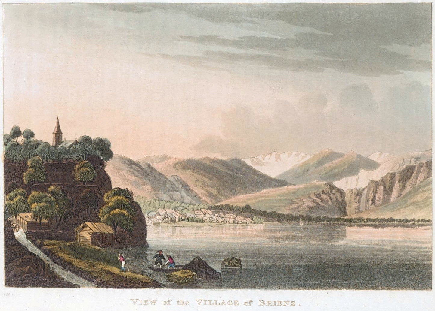 Brienz, Lac de Brienz, par G . Lory