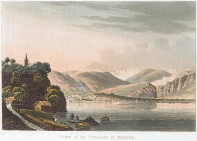 Brienz, Lac de Brienz, par G . Lory Brienz, Lac de Brienz, par G . Lory