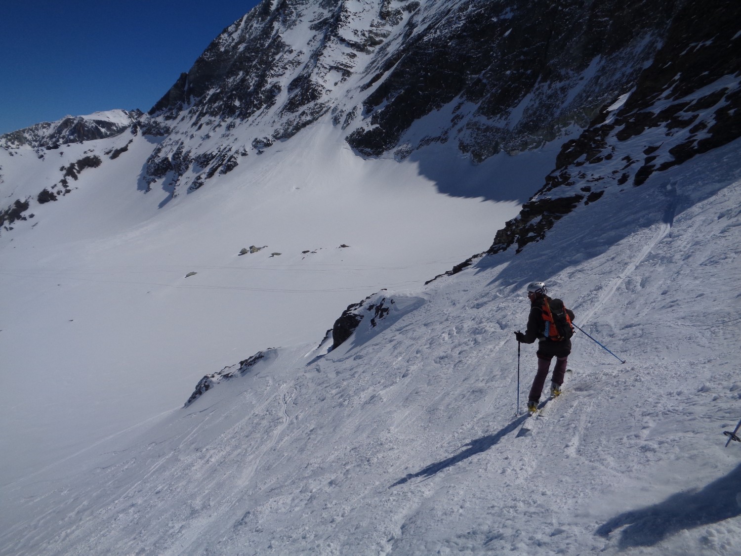 Discesa dal Col de Cheilon