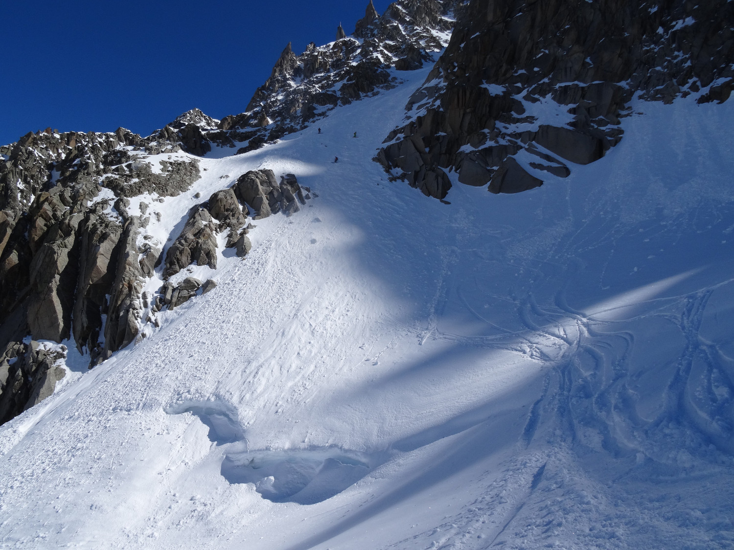 Sortie du couloir.