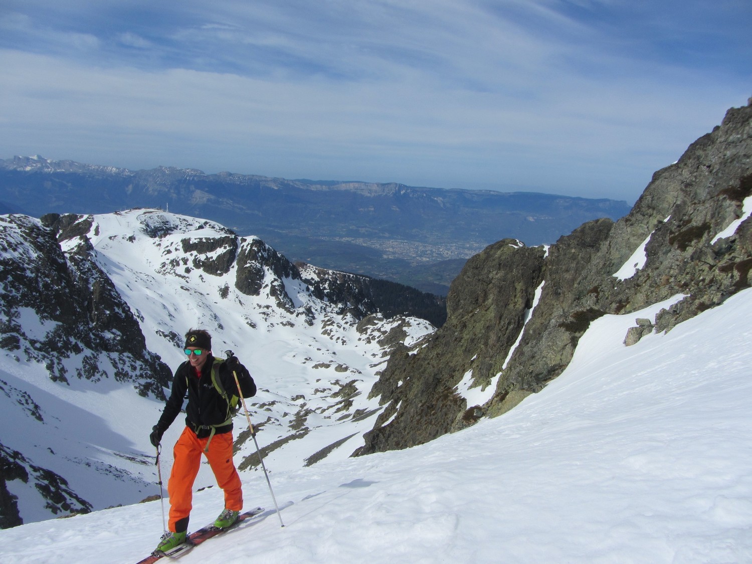Devant Chamrousse en arrière plan