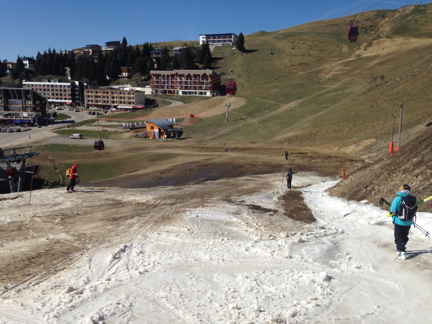 Retour sur Chamrousse, c'est triste...