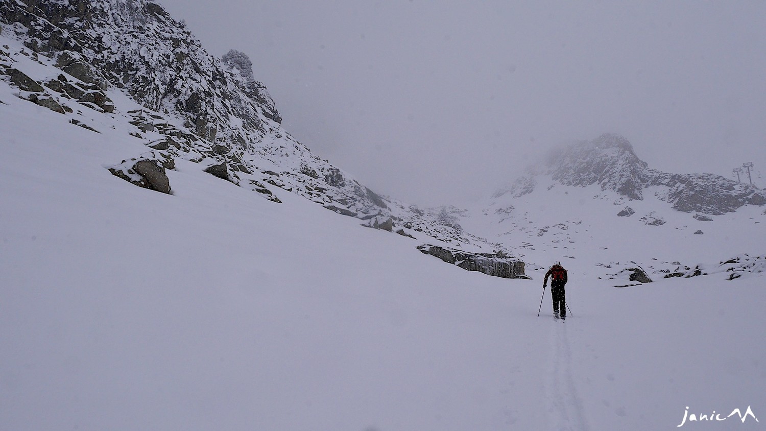 Repeautage direction la brèche du Contadé