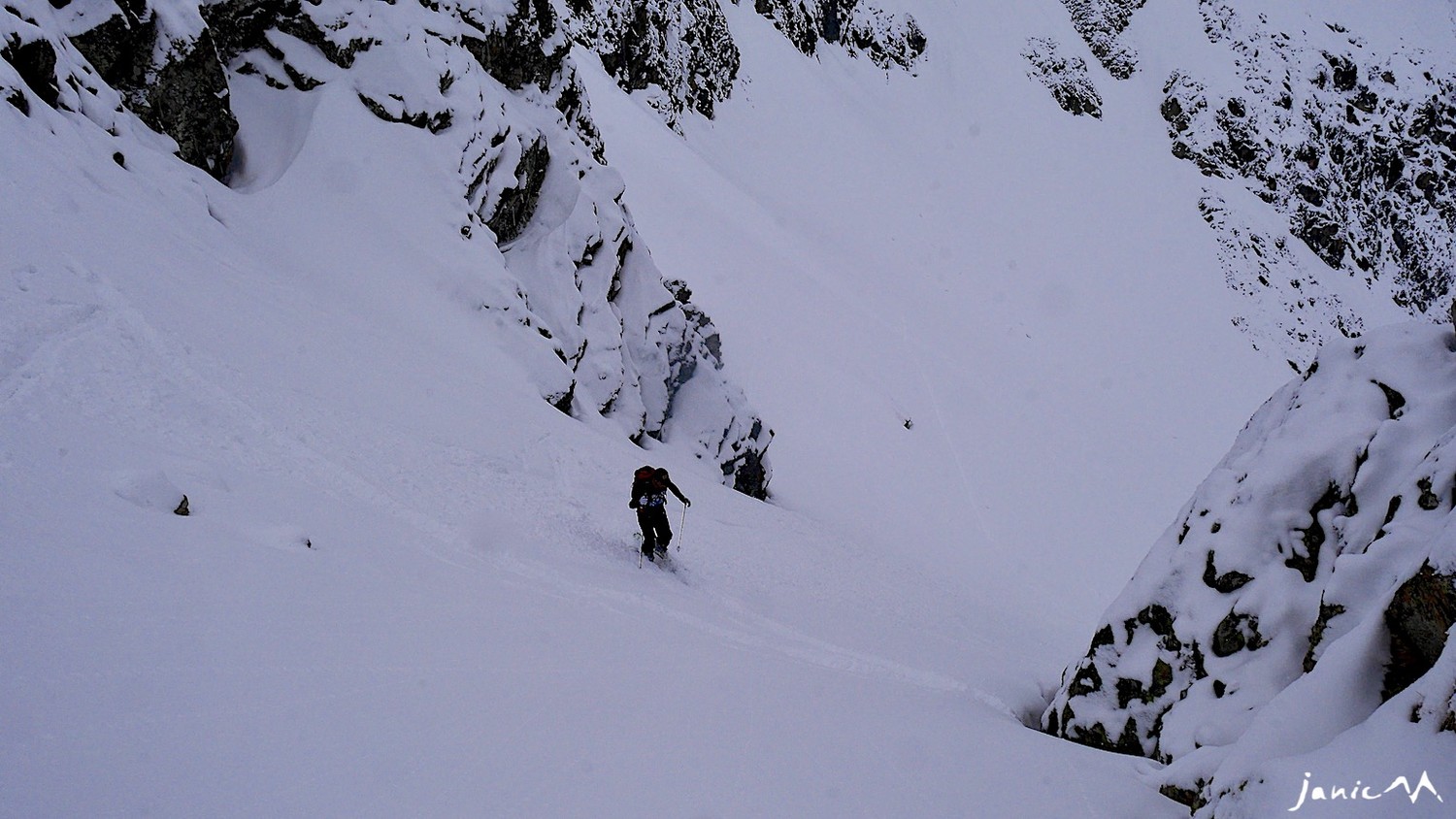 Montée à la brèche de Prade Verde