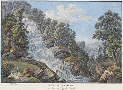 Le Giessbach par G. Lory père Le Giessbach par G. Lory père