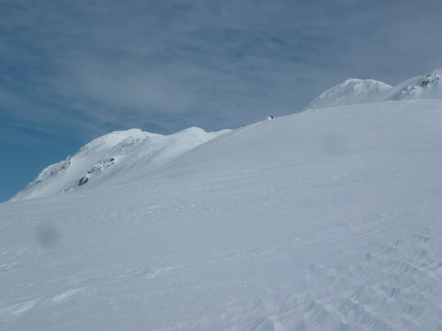 Accès au sommet
