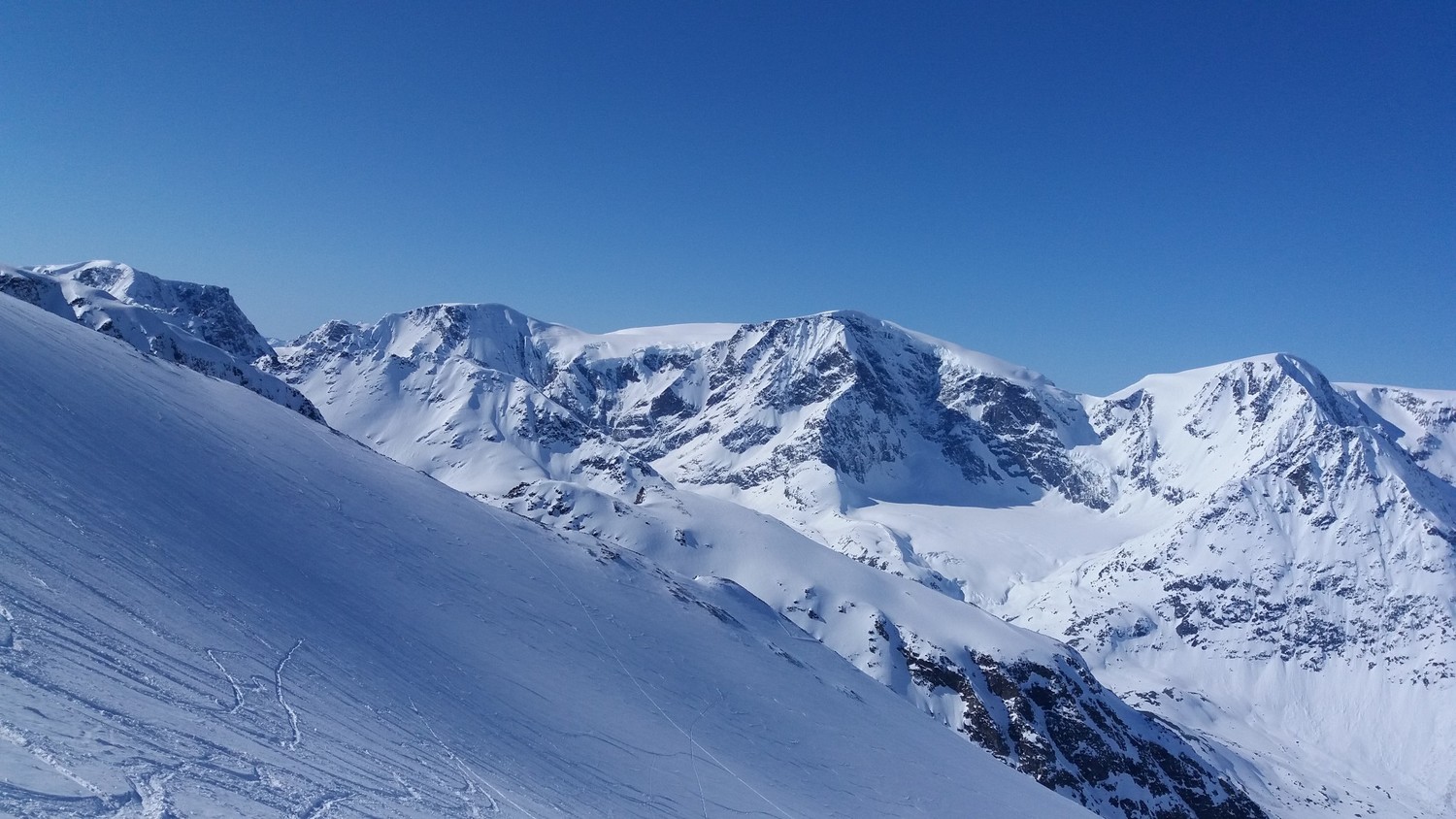 Calotte glaciaire du Jiehkkevarri