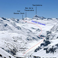Col Bassac Derè versant Valgrisenche