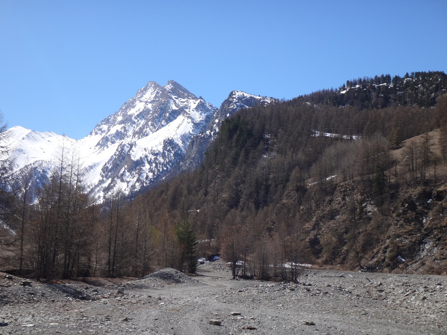 Départ de l'Echalp