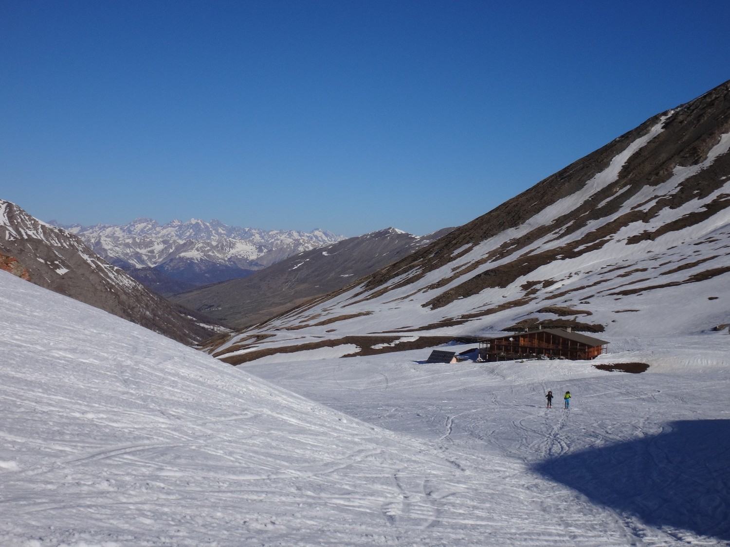 Montée au col Agnel
