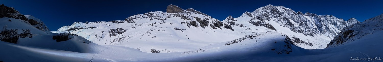 Montée vers le Soum des Salettes