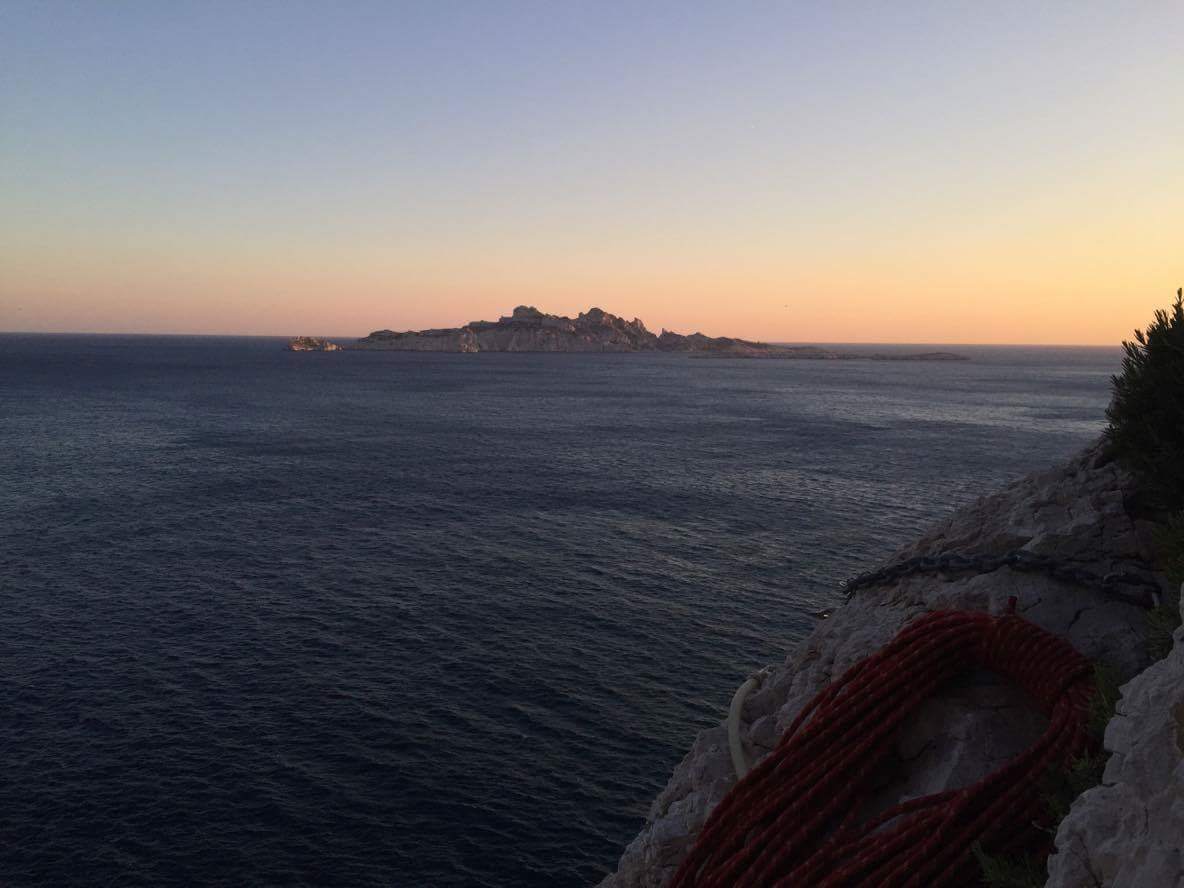 la vue est encore plus belle à cette heure