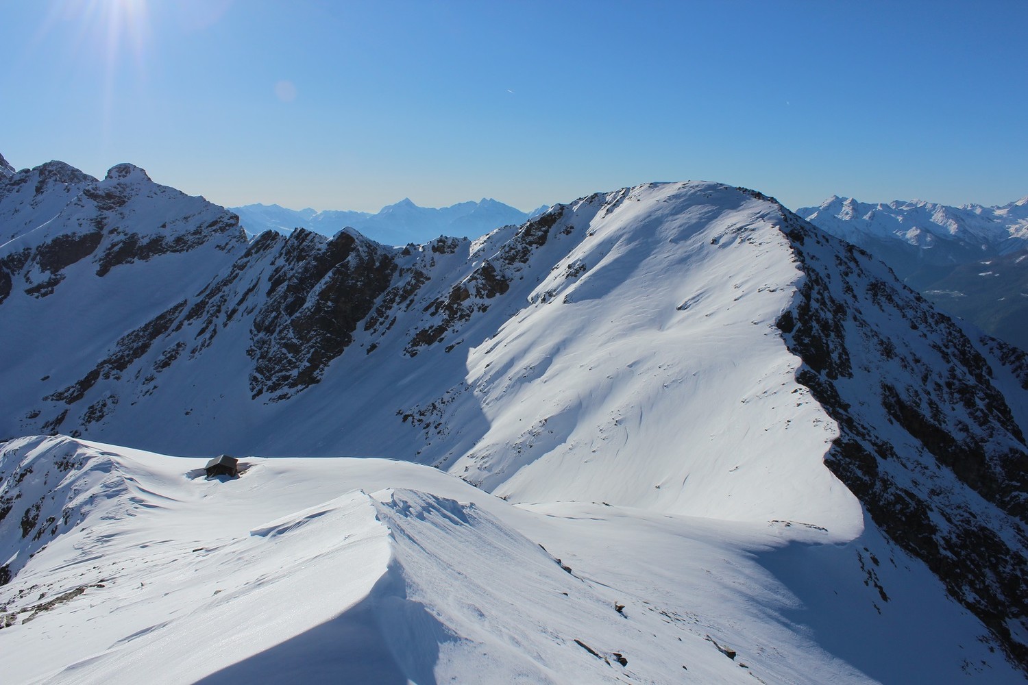 Col (et bivouac de Penne Nere) et Mont Mary