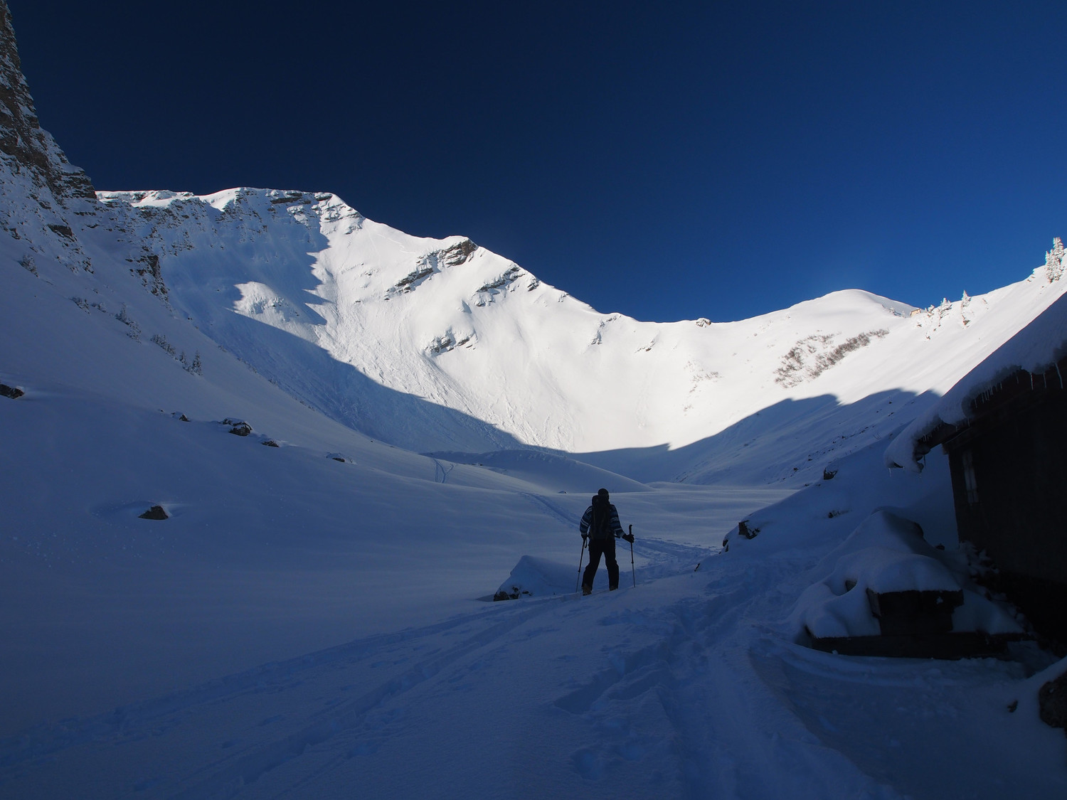 Vesr le lac, 1960m