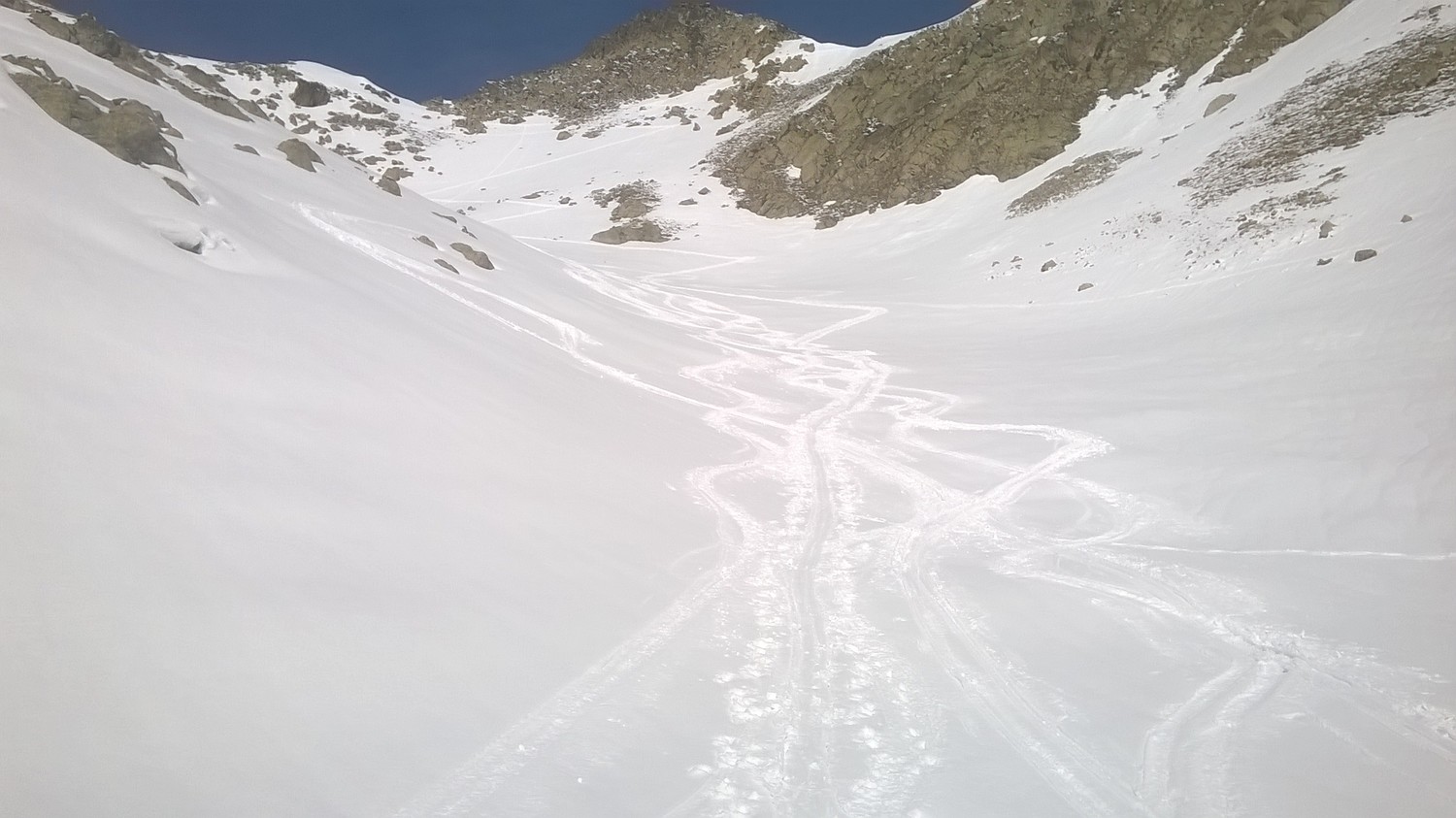 Remontée au col des 4 termes