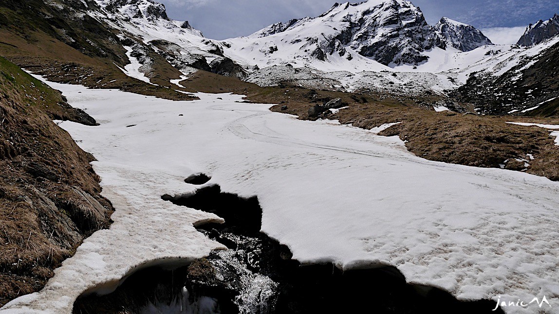 Fin de la glisse 1680m