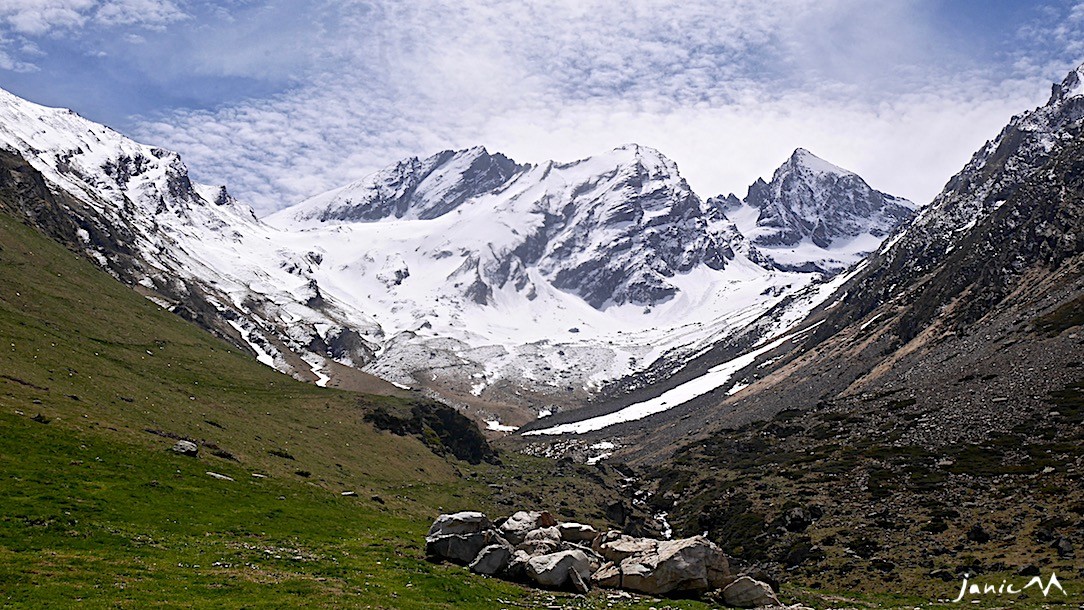 Vallon de Garren, Et Malh au centre