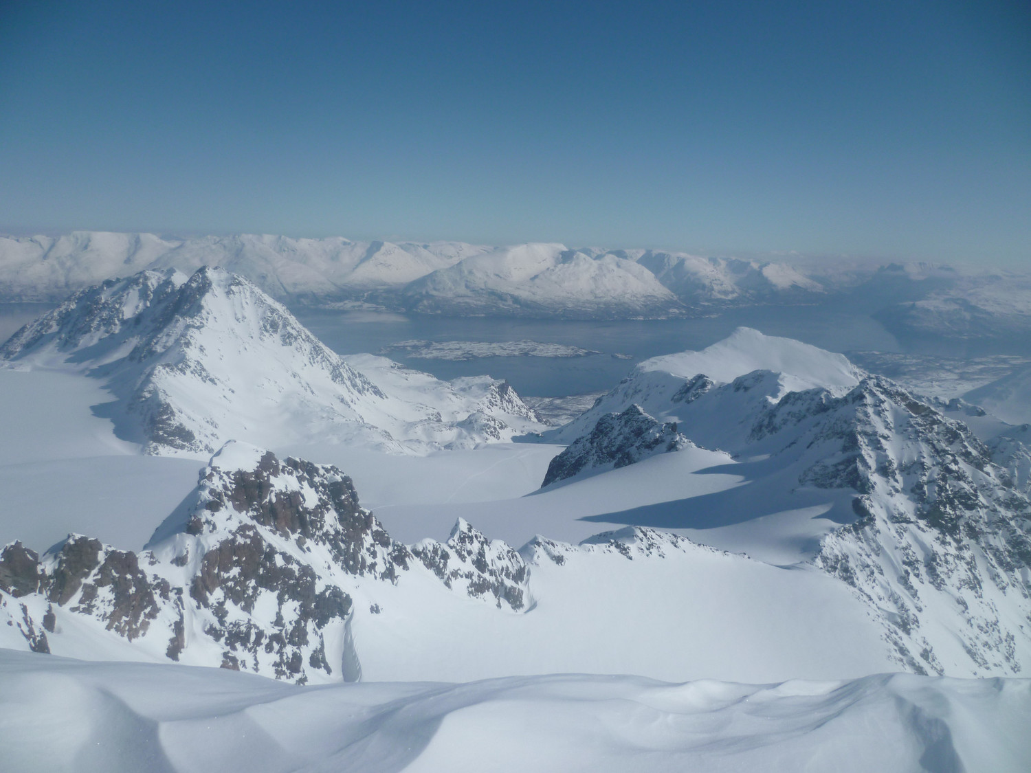 La descente jusqu'à Koppangen
