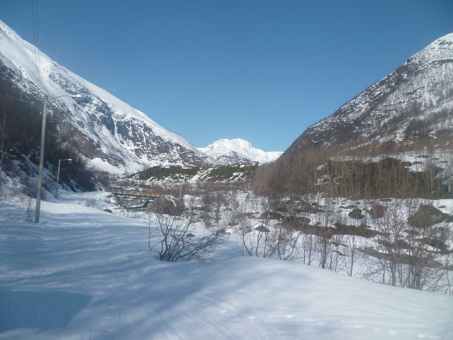 Début de lalongue vallée