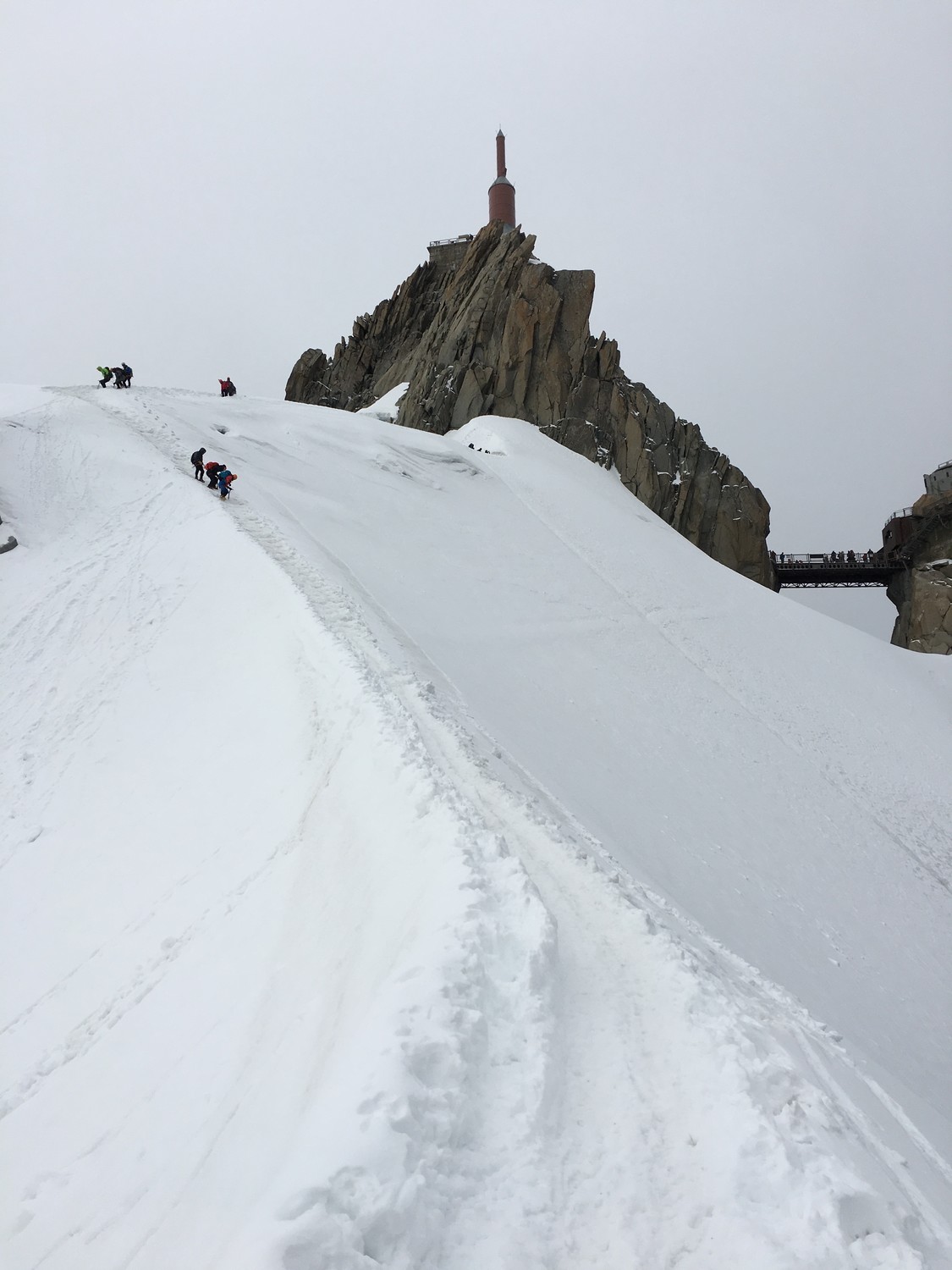 Descente aiguille du midi