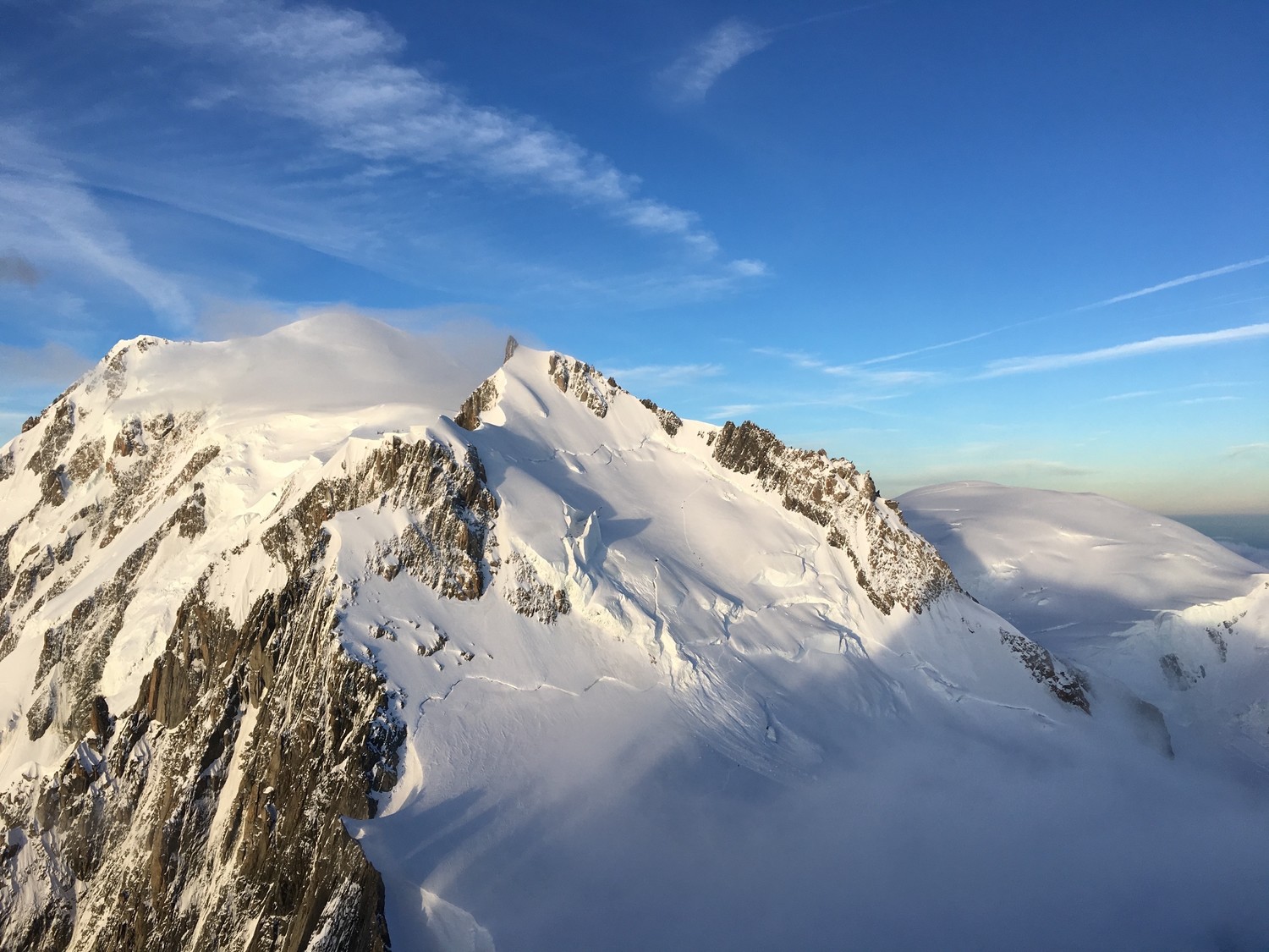 Mont Maudit & Mont-Blanc du Tacul