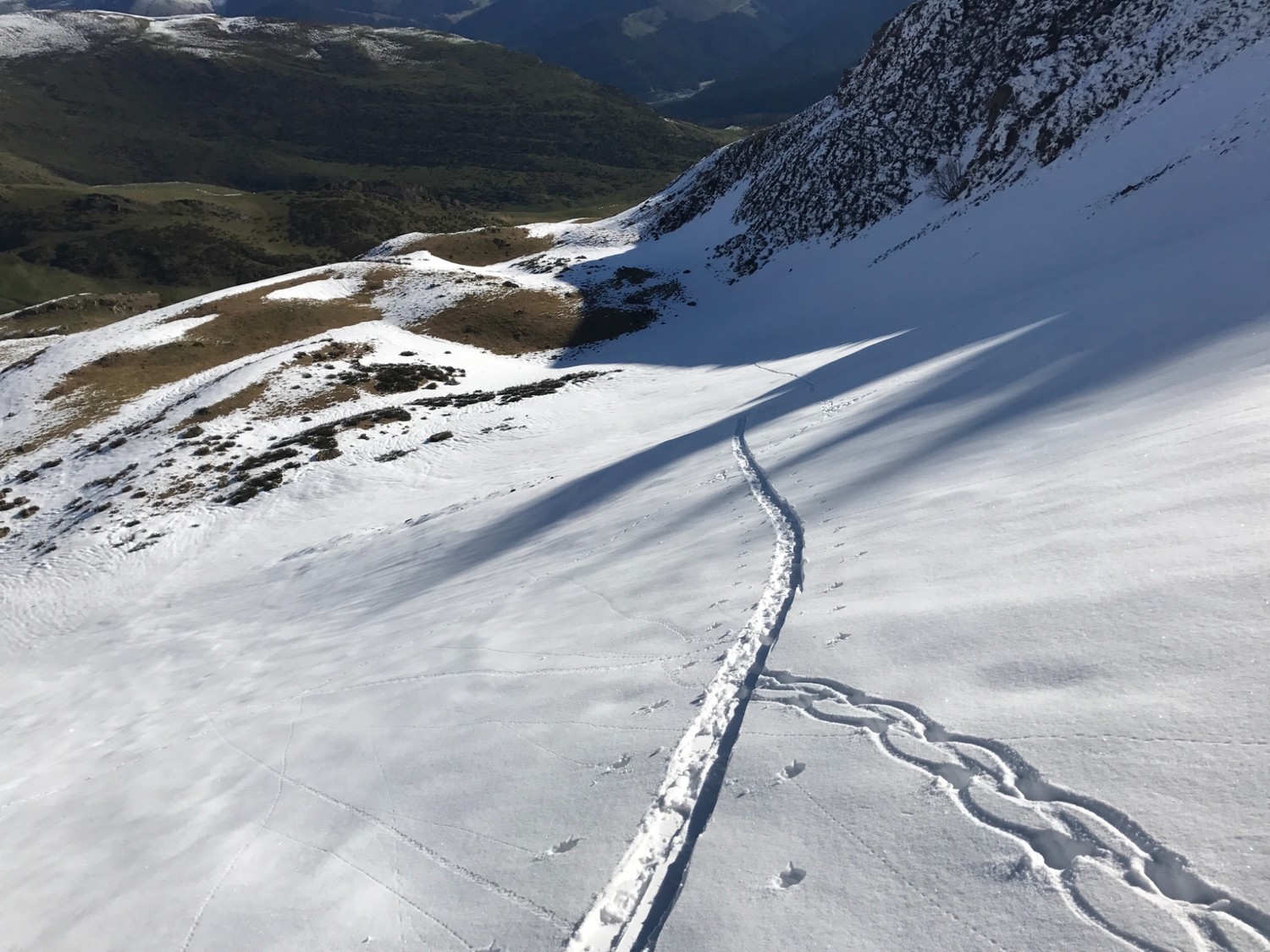 Début de la poudre