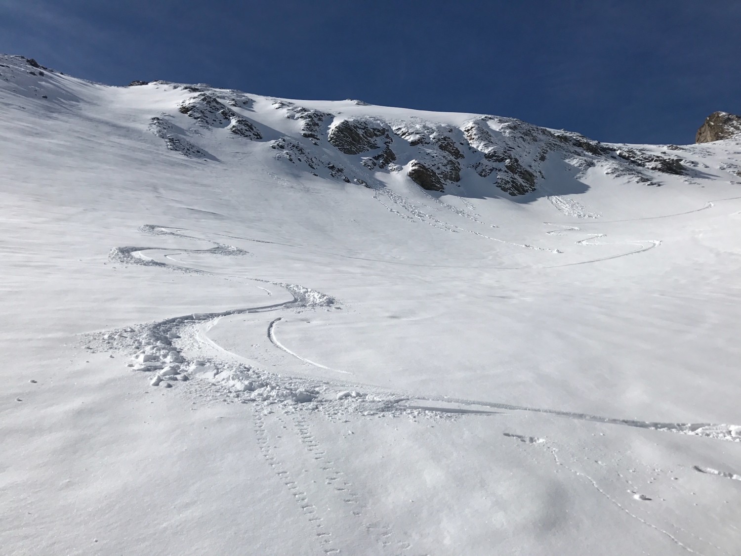 Plus de croûte et toujours de la bonne neige