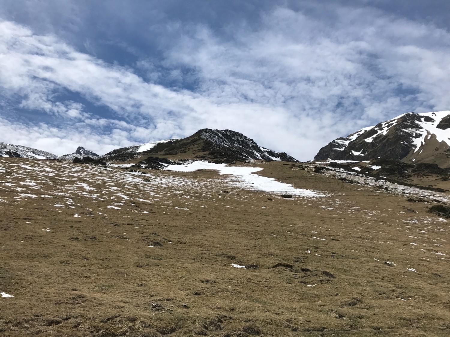 Fin du ski presque plus de neige récente