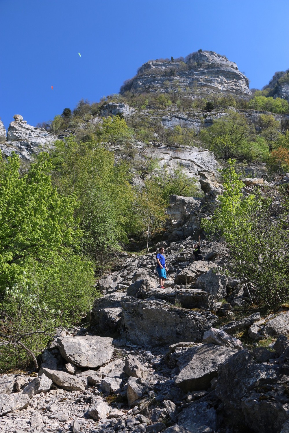vue sur le parcours