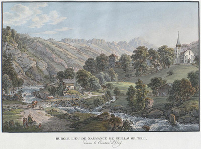 Bürglen, Uri, par G. Lory Bürglen, Uri, par G. Lory