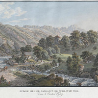 Bürglen, Uri, par G. Lory
