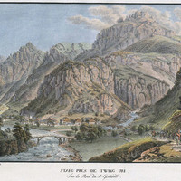 Staeg (Amsteg), Uri, par G. Lory
