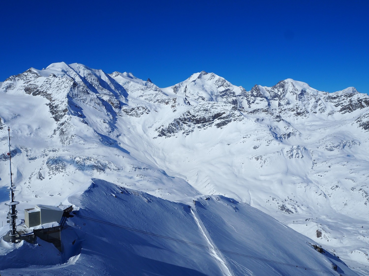 Palù, Bernina e Morteratsch dal Lagalb
