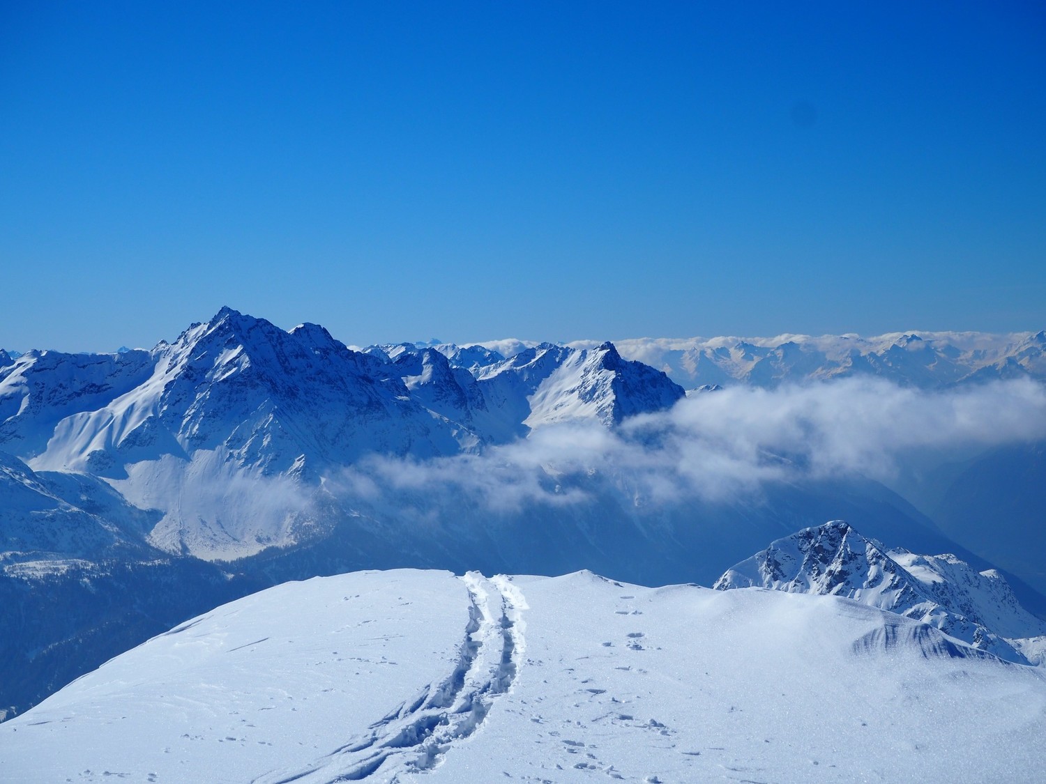 Panorama dalla vetta