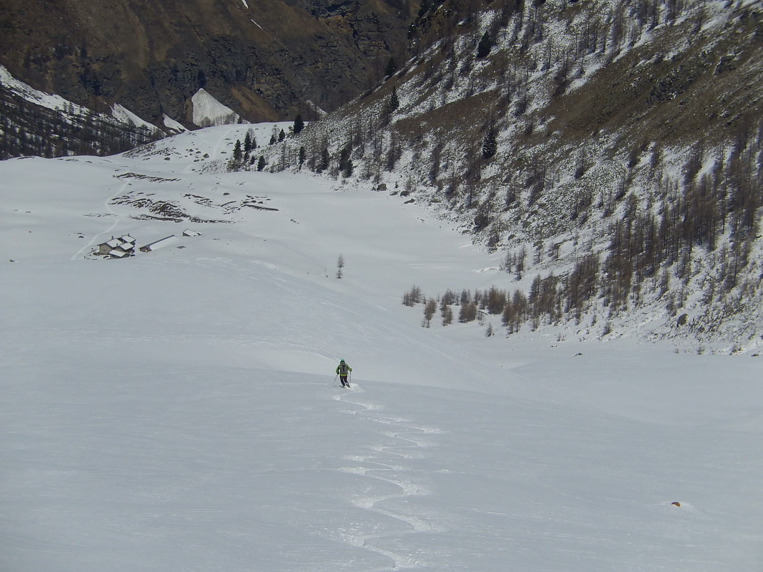 In vista delle baite