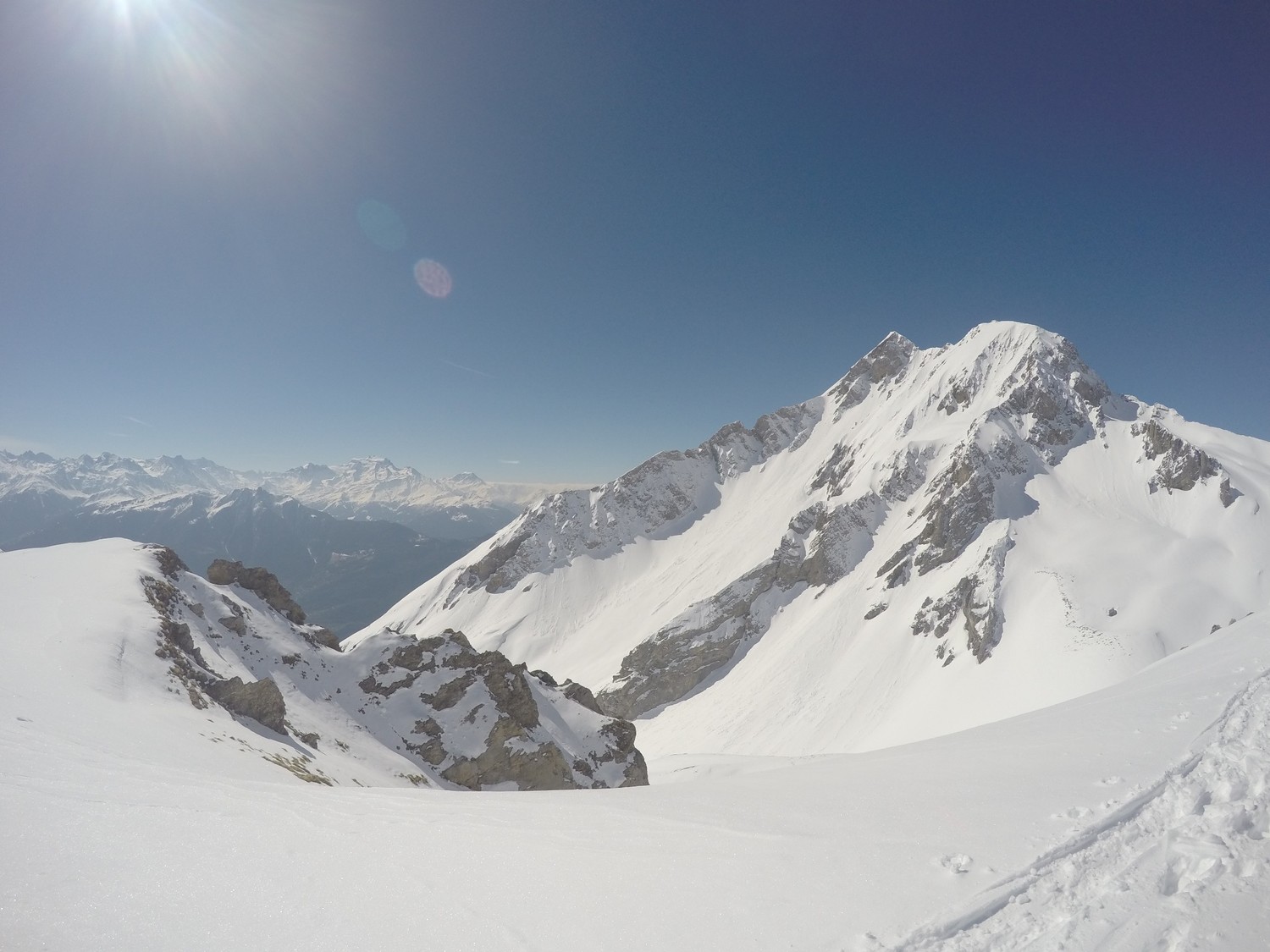 Grand Chavalard au sommet