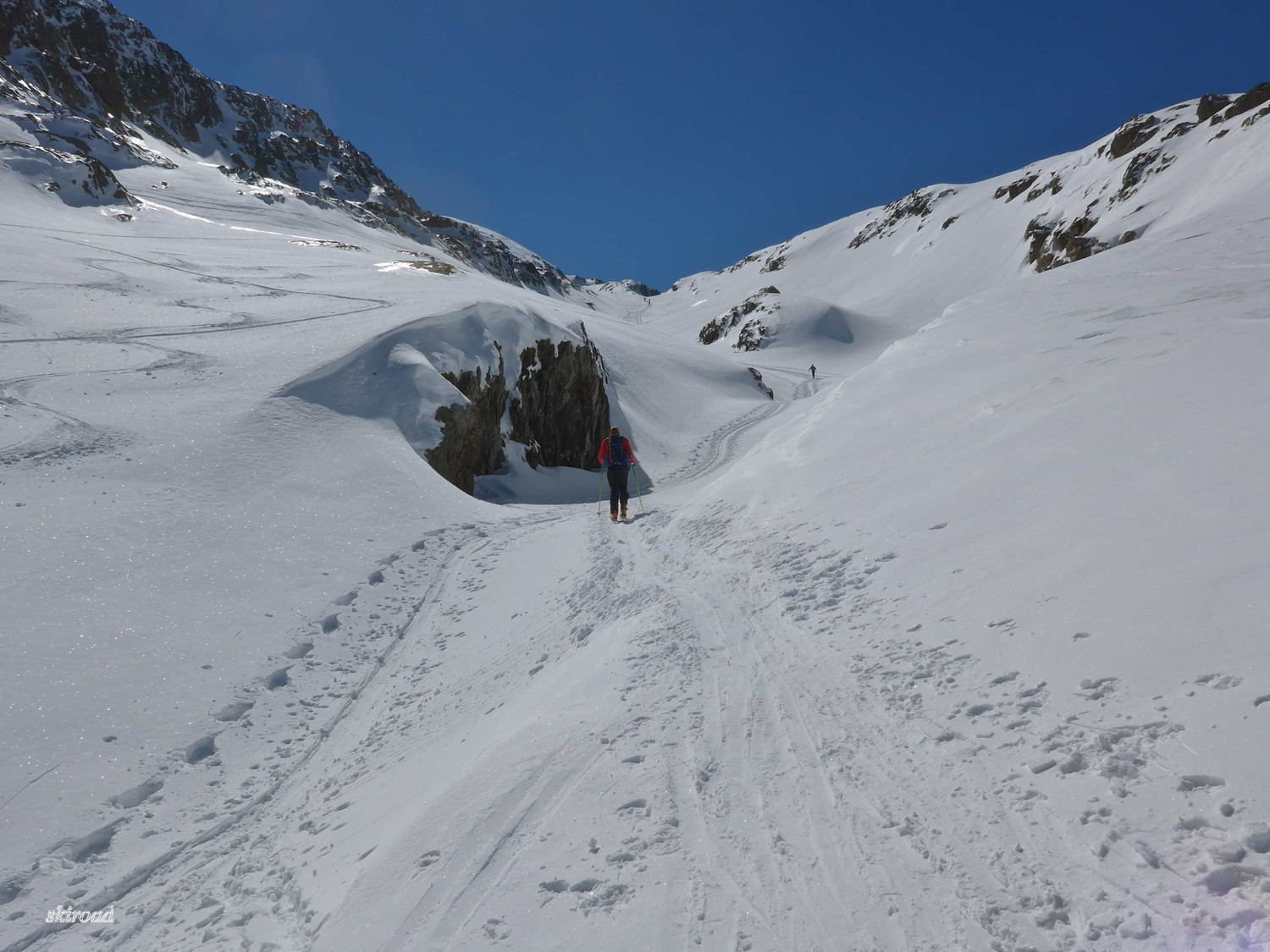 Au dessus de 2100m c'est super plein.