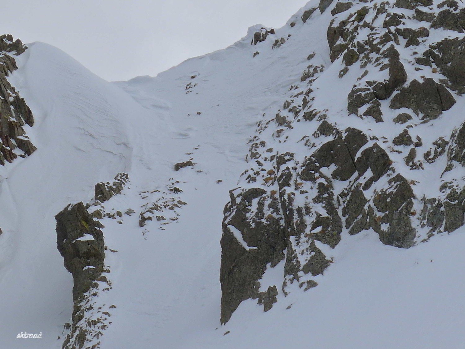 Couloir de Cerise peut engageant.