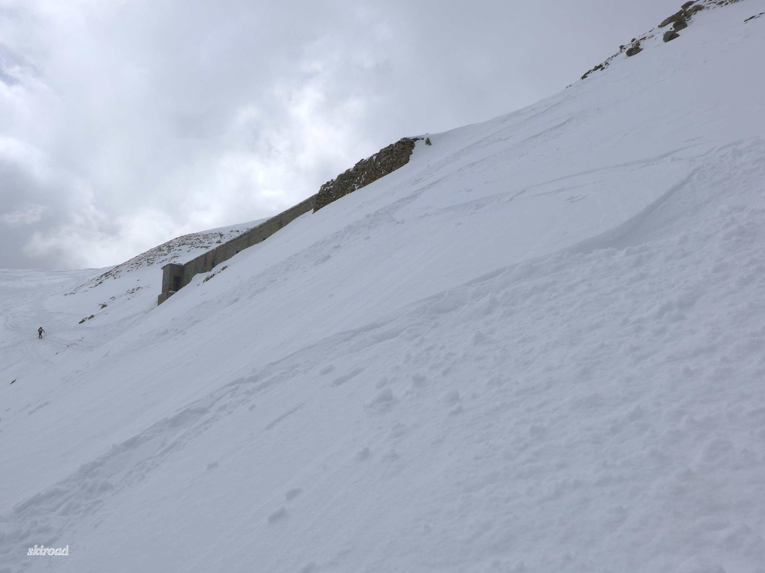 Bonne poudre dans le haut.